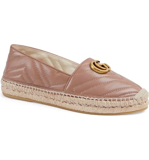 gucci espadrille flats pilar gg|Gucci espadrilles farfetch.